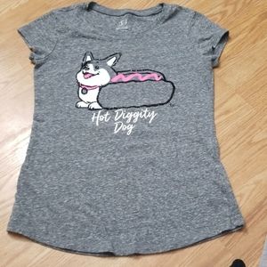 Justice girls top like brand new!